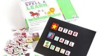 Firstcry Intelliskills Language Series Magnetic Spell & Learn Review । #firstcryintellikit