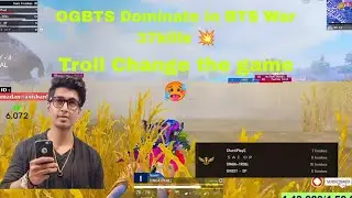 BTS war Highlight 🔥 last zone fight 😎| OGBTS Dominate | WWCD🐔🍗 Troll pov 🥵 #madan #bgmi @iammadan