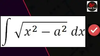 Integral of Root of x^2-a^2 | Integral of Square Root of a Polynomial | #RootOfx^2-a^2