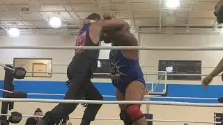 Wreckingball Legursky vs El Oso Blanco Bruno YMCA x Pro Wrestling Magic present The Big Legursky