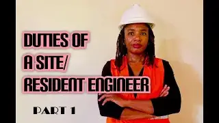 RESIDENT ENGINEER DUTIES PART 1 #supervision #sitework #civilengineers #womeninengineering