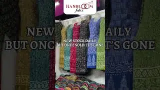 Exclusive Indian Fabric Exhibition by Handloom Fabs India