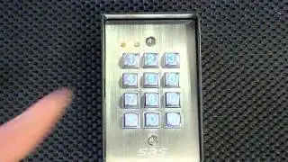 DC60SS Access Control Keypad - Changing the Master code