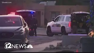 Woman dead, man hospitalized after barricade situation in North Phoenix