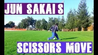 How To Do the Scissors Move Feint Like Jun Sakai | Soccer Tutorial