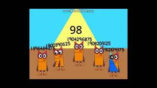 Numberblocks band 512ths 95-103