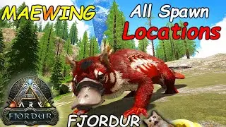 Как ЛЕГКО найти Мейвинга в ARK Fjordur | ЛУЧШИЕ МЕСТО ПОЯВЛЕНИЯ Мейвинга
