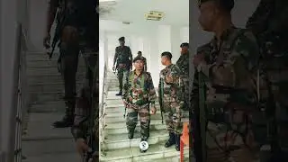 Powerful ground force Tripura State rifle on duty time swag #tsr#motivation#status#dharmanagar