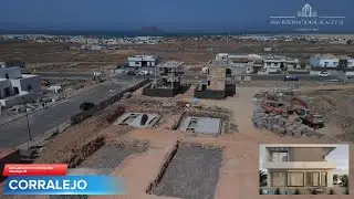 Vol orbital: Corralejo 15 &ndash; Villa en bord de mer en cours de construction #amvinternationalrealty
