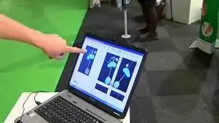 Digitale voetanalyse tijdens gezond en wellness beurs WTC (GPTV)