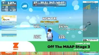 Zwift: Off The MAAP 2025: Stage 3 | Each lag keep pushing me back :x