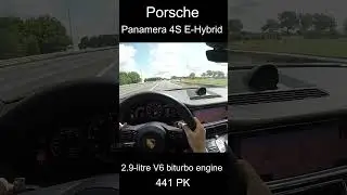 Panamera 4S E-hybrid 0 - 100 launch