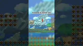 This run? Sponsored by power-ups. #newsupermariobros #mariogame #mariomaker