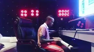 Tekno in studio producing a dope afrobeat