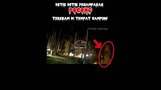Penampakan pocong camping ciwidey #camping #horror #creepy #hantu  #pocong #penampakan #fyp