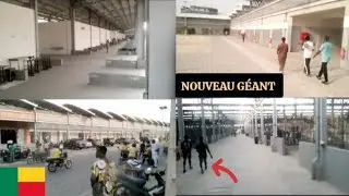 &Agrave; l&rsquo;int&eacute;rieur du nouveau plus grand march&eacute; de friperie d&rsquo;Afrique de l&rsquo;Ouest