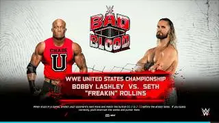 WWE 2K25 &mdash; Бобби Лэшли против Сета Роллинза &mdash; Несокрушимый титул чемпиона США