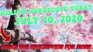 Scorpio Health Today July 10, 2020