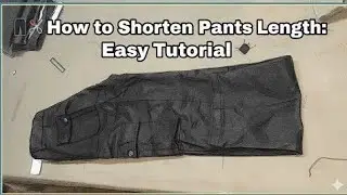 👖✂️ How to Shorten Pants Length: Easy Tutorial