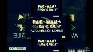 (YTPMV) Weird PAC MAN Arcade Golf mobile game Scan