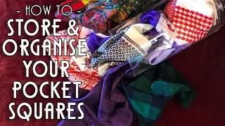 my1928 - How to store and organise your pocket squares: three methods.