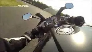 Tor Radom 7.09.2014 Crash Yamaha yzf r125 track