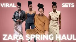 ZARA SPRING TRY-ON HAUL | Casual, Denim and Fashionable Sets and Pieces