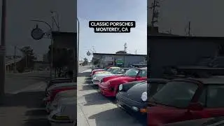 CLASSIC PORSCHES - MONTEREY, CA #porsche #gt #ferrari #bmw #cars #rs #audi #