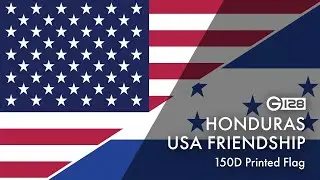 Honduras USA Friendship - 150D Flag