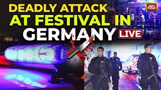 LIVE: Deadly Knife Attack In Germany LIVE: Police Hunt for Attacker After Solingen Festival Tragedy