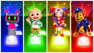 🎧 TILES HOP BATTLE! 🔥 Incredibox Sprunki 🆚 Cocomelon 🆚 Digital Circus 🆚 PAW Patrol 🚀 EDM