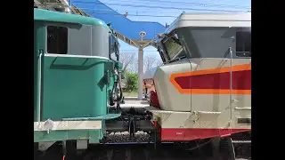 des  trains qui passent  - CC 6570 = BB 25660