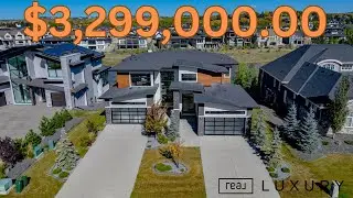 Inside a $3,299,000.00 Luxury Masterpiece in the award-winning community of Watermark at Bearspaw!!