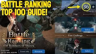 Battle Ranking: EM Bombers of Shinra Top 100 Guide - FF7 Ever Crisis