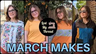 Обзор шитья за март 2024 г. | Sew Frugal Reveal