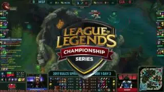 MSF vs. GIA (LCS EU 2017 W1) game1