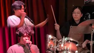 BRIAN & JOHAN & MAYBES | Beatbox &times; Drums | Cyber Beatbox Night🎙️🌆🗣️