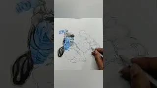 When Heroes Clash Invincible vs Conquest Sketch #invincible #drawing #sketch #animeart #art