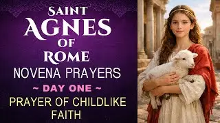 01 DAY ONE NOVENA PRAYERS TO SAINT AGNES OF ROME - PRAYER OF CHILDLIKE FAITH