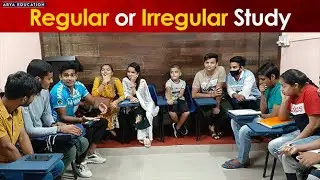 Regular or Irregular Study | English Debate | English Speaking Practice | Arya Education