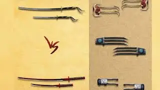 SHADOW FIGHT 2| SHOGUN'S KATANA VS DAISHO| FLAYER CLAWS VS LYNX CLAWS VS STEEL CLAWS| #shadowfight2 