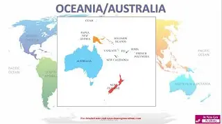 Oceania/Australia- The smallest Continent