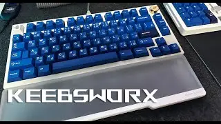 QwertyKeys QK 75 with Gazzew Boba LT Linears - GMK Striker 2