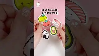 DIY Homemade stickers💗