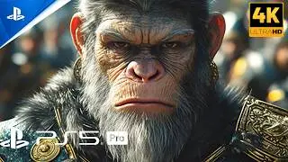 This Fight is INSANE! Monkey King Vs Four Heavenly Kings | PS5 PRO Ultra GRAPHICS (2025)