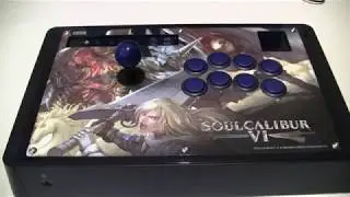 Unboxing HORI Real Arcade Pro SOULCALIBUR VI Edition انبوكسينج