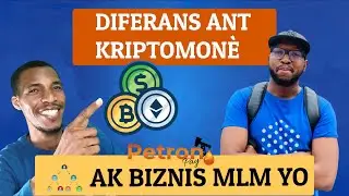 DIFERANS ANT KRIPTOMON&Egrave; AK BIZNIS MLM YO. #Nahael #MetGra #Kriptomon&egrave;