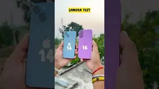 iPhone 16 vs iPhone 14 camera test 🔥