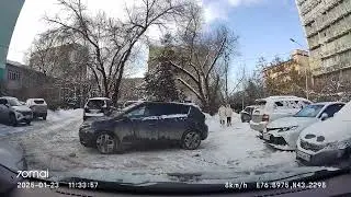 Almaty road trip. Улица Жарокова. 23 января 2025 #kazakhstan #roads #almaty