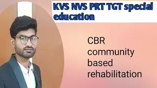 CBR community based rehabilitation 